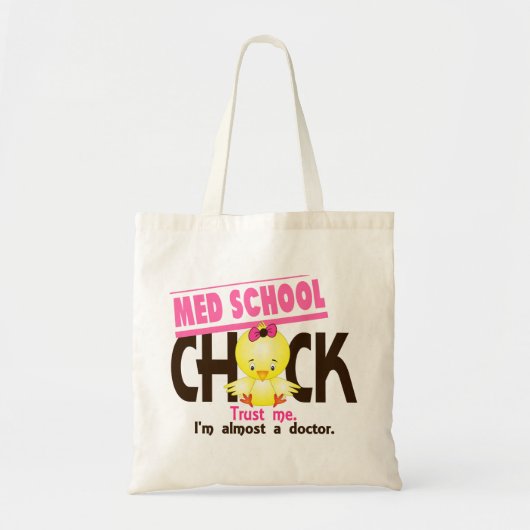 Tote Bag Poussin 3 d'école de Med (Devant)