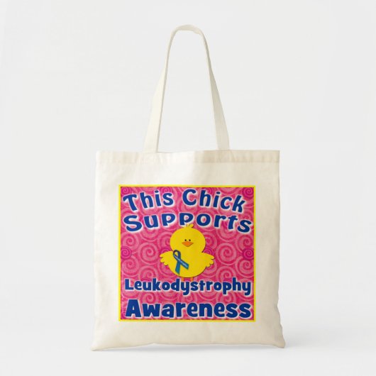 Tote Bag Poussin de conscience de Leukodystrophy (Devant)