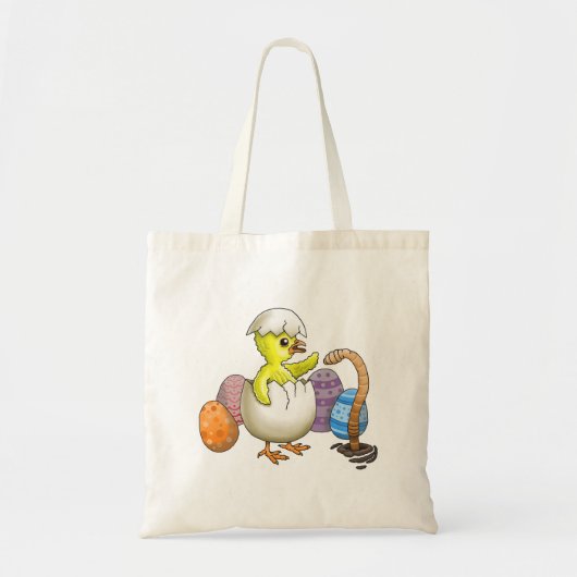 Tote Bag Poussin de Pâques éclos (Devant)