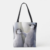 Tote Bag Poussin de pingouin d'empereur (Dos)