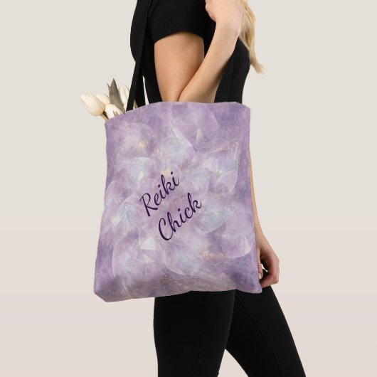 Tote Bag Poussin de Reiki (De près)