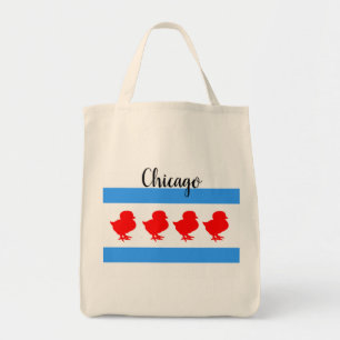 Tote Bag Poussin" Fourre-tout "de Chicago