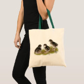 Tote Bag Poussins de caille Coturnix (Devant (produit))