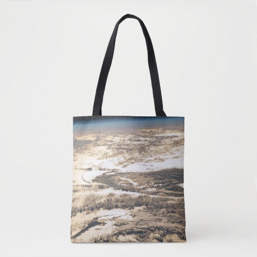 Tote Bag Poutres De Soleil Au Large De L'Océan Atlantique (Devant)