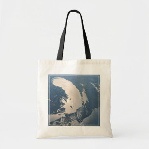 Tote Bag Poutres Sunglint Au Bord Du Lac Michigan