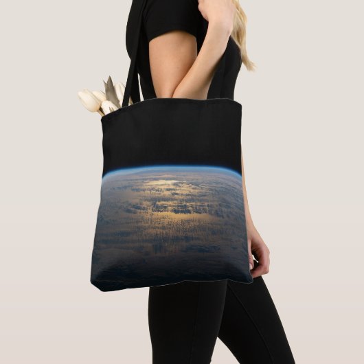 Tote Bag Poutres Sunglint Au Large D'Un Pacifique Sud En Pa (De près)