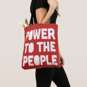 Tote Bag Pouvoir Au Peuple (De près)