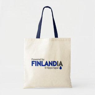 Tote Bag Powered by Finlandia bag - choisir le style