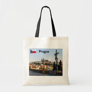 Tote Bag Prague Vue du château de Charles pont, Tchèque R.