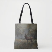 Tote Bag Prairie aux élans (Devant)