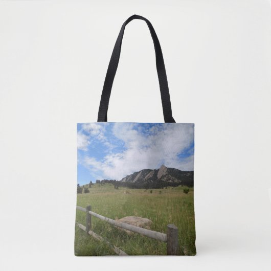 Tote Bag Prairie des Flatirons  (Devant)