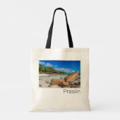 Tote Bag Praslin Seychelles Island Anse Lazio Beach Cadeau (Dos)