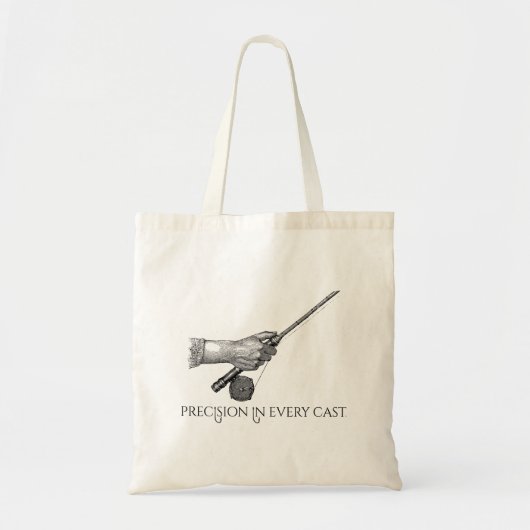 Tote Bag Précision à chaque lancer (Devant)