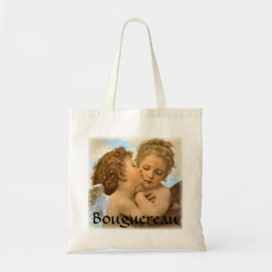 Tote Bag Premier Baiser (détail d'ange) par Bouguereau