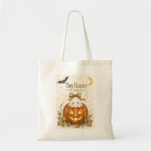 Tote Bag Premier bébé de saison effrayante Halloween aquare