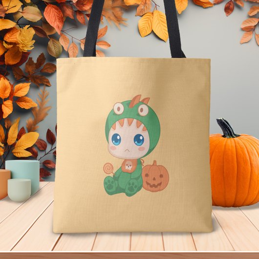 Tote Bag Premier Costume Dinosaure Halloween mignon bébé Dr