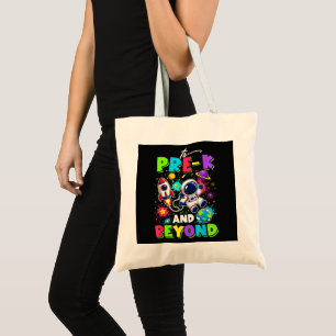 Tote Bag Premier jour de pré-maternelle Astronaute Espace R