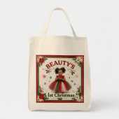 TOTE BAG PREMIER NOËL DE BÉBÉ (Devant)
