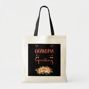 Tote Bag Première fois Grand-mère laisse le Spoiling commen