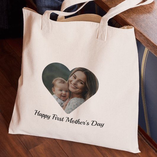 Tote Bag Première mère jour nouvelle mère