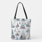 Tote Bag Prendre la mer (Dos)