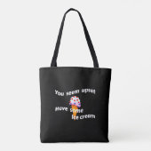 Tote Bag Prenez De La Glace (Dos)