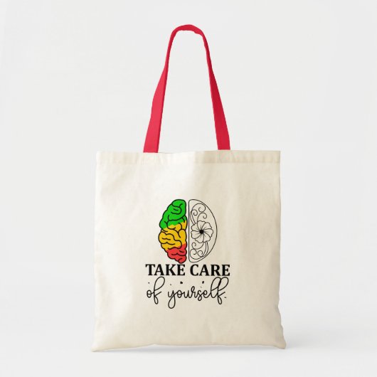 Tote Bag Prenez soin de vous (Devant)