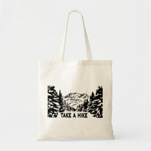 Tote Bag Prenez une citation Hippique paysage montagnard mo