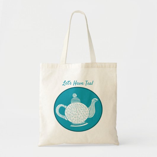 Tote Bag Prenons du thé (Devant)