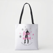 Tote Bag Préparation de la mariée Disco EVJF ID925 (Devant)