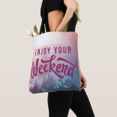Tote Bag Préparez pour le week-end (De près)