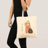 Tote Bag Préparez Vos Bagages, Destination Enterrement de V (Devant (produit))