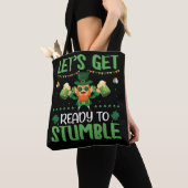Tote Bag Préparons-nous à trébucher (De près)