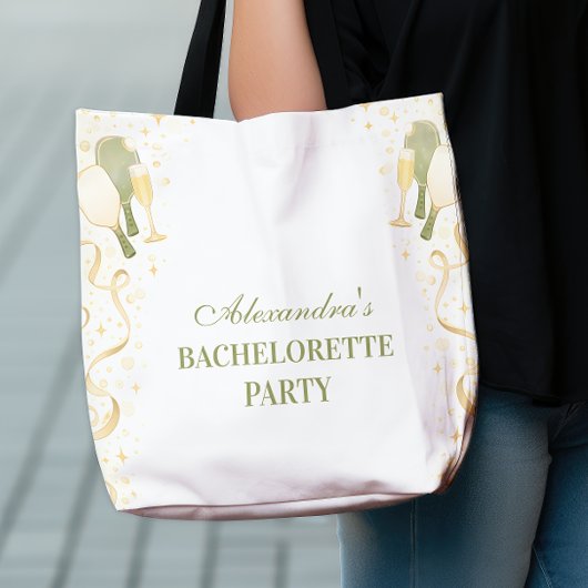 Tote Bag Preppy Courtside Pickleball Bachelorette Party