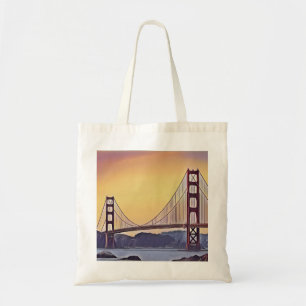 Tote Bag Présentation artistique du pont du Golden Gate