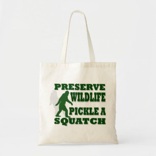 Tote Bag Préserver le pickat sauvage un squatch
