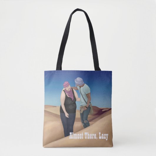 Tote Bag Presque Là, Lazy (Devant)