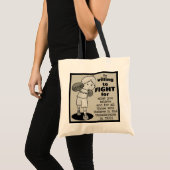 Tote Bag Prêt à se battre (Devant (produit))