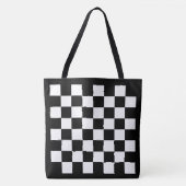 Tote Bag Prêt pour les Checkers ou les échecs en tout temps (Devant)