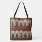 Tote Bag Prêtres carmélites catholiques de nonnes de saints (Dos)