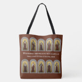 Tote Bag Prêtres carmélites catholiques de nonnes de St (Dos)