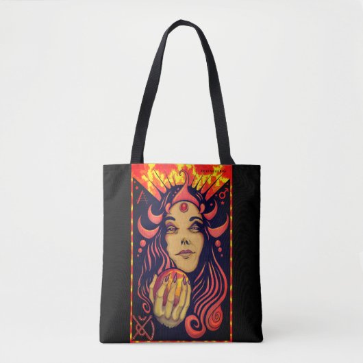 Tote Bag Prêtresse de Mars (Devant)