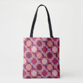 Tote Bag Pretty Heart Pattern (Devant)