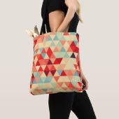 Tote Bag Pretty triangle pattern II + your ideas (De près)