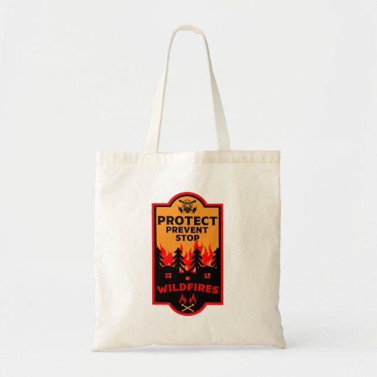 Tote Bag Prévention des incendies (Devant)