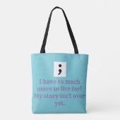 Tote Bag Prévention du suicide Fourre-tout (Dos)