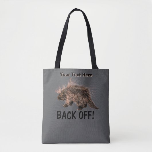 Tote Bag Prickly Porky - Retourner (Devant)