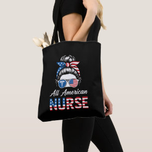 Tote Bag Pride de la fête de l'indépendance des infirmières