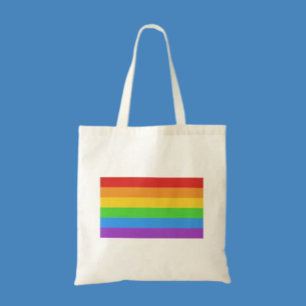Tote Bag PrideCarry : Drapeau de la fierté arc-en-ciel