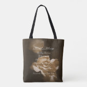 Tote Bag Prière de Hail Mary (Dos)
